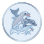 Dolphin Family stickers