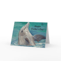 Dolphin Father's Day Card