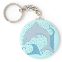 Dolphin Flip Tshirts and Gifts keychains