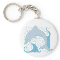 Dolphin Flip Tshirts and Gifts keychains
