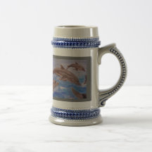 Dolphin High Five Mugs