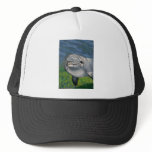 DOLPHIN IN COLOR PENCIL hats