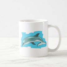 Dolphin in the Water Mugs