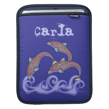 Dolphin iPad Sleeve
