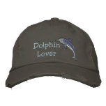 Dolphin Lover Ocean Sea Mammal embroidered hats