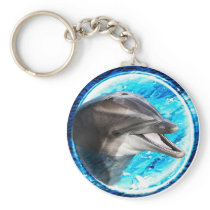Dolphin magnet keychains
