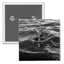 Dolphin Mother and Baby Pin