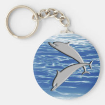 Dolphin Play Keychain