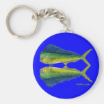 Dolphin Reflection by FishTs.com Key Chain