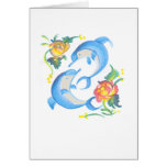 dolphin rose cards