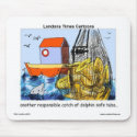 Dolphin-Safe Tuba Funny Gifts Tees Mugs & Cards mousepads