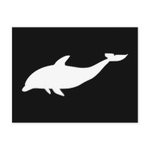 Dolphin Shape Postcards