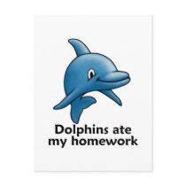 Dolphins Ate My Homework