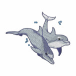 Dolphins embroidered shirts
