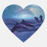 Dolphins fun and play sticker