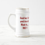 Dombek Breweries Inc., Good beer f... - Customised mugs