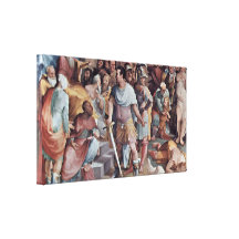 Domenico Beccafumi - Murder of the wrong Melius Canvas Prints