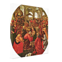Domenico Ghirlandaio - Adoration of the Magi Gallery Wrapped Canvas