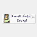 Domestic Goddess Bumper Sticker