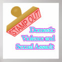Domestic Violence and Sexual Assault posters