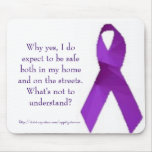 Domestic Violence Awareness mousepads
