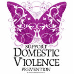 Domestic Violence Butterfly photo sculptures