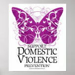 Domestic Violence Butterfly posters