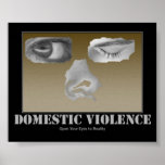 Domestic Violence Poster posters