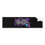 Domestic Violence Sexual  Assault Hope Ribbon Bumper Stickers