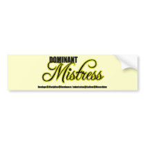 Dominant Mistress with BDSM Acronym
