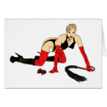 DOMINATRIX Cartoon Cards