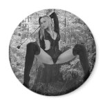 Dominatrix in The Woods Magnet