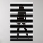Dominatrix Silhouette Poster posters