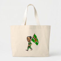 Dominican Girl Canvas Bags