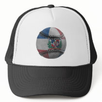 Dominican Republic Baseball Mesh Hats