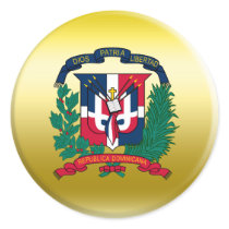 Dominican Republic Coat of Arms Stickers