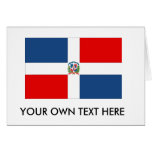 Dominican Republic Flag Greeting Cards