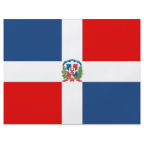 Dominican Republic Flag Personalized Flyer