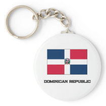 Dominican Republic Flag keychains