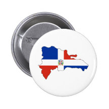 Dominican Republic Flag Map full size Pins
