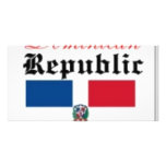 Dominican Republic flag photo cards