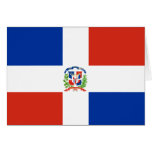 Dominican Republic High quality Flag Greeting Cards