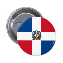 dominican republic pinback buttons