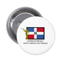 DOMINICAN REPUBLIC SANTO DOMINGO EAST MISSION LDS BUTTON