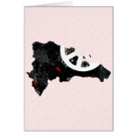 Dominican Republic Trendy Peace Sign with Dominica Greeting Cards