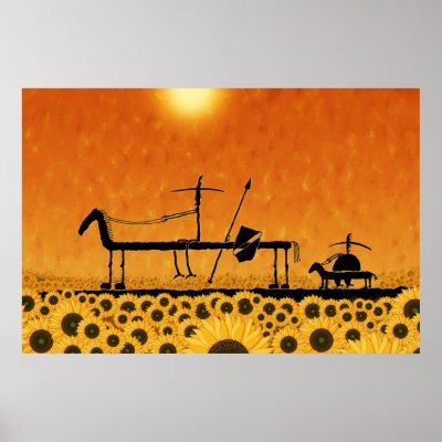 Don Quijote Posters by vladstudio