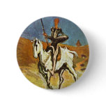 Don Quixote And Sancho Panza By Daumier Honoré (Be buttons