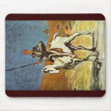 Don Quixote And Sancho Panza By Daumier Honoré (Be mousepads