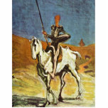 Don Quixote And Sancho Panza By Daumier Honoré (Be photo sculptures