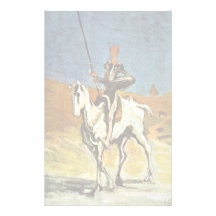 Don Quixote And Sancho Panza By Daumier Honoré (Be Stationery Design
